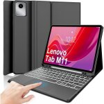 Français Étui clavier tactile pour tablette lenovo tab m11 11 pouces rétroéclairé 7 couleurs avec support ... Français Étui clavier tactile pour tablette lenovo tab m11 11 pouces rétroéclairé 7 couleurs avec support ...