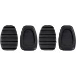 France - 2 couvres - p�dales de frein et dembrayage en caoutchouc pour renault - 77mm * 51mm * 39mm