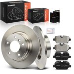 Frankberg 2x disques de frein 4x plaquettes de frein essieu arri�re pour bmw 1 e81 e87 3 e90 3 coup� ...