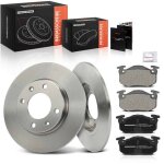 Frankberg 2x disques de frein 4x plaquettes de frein essieu arrire pour citron saxo xsara break zx ...