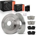 Frankberg 2x disques de frein 4x plaquettes de frein essieu arri�re pour ford focus daw dbw focus break ...