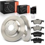 Frankberg 2x disques de frein 4x plaquettes de frein essieu arri�re pour mazda 5 cr19 cw 1. 8l 2. 0l ...