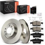 Frankberg 2x disques de frein 4x plaquettes de frein essieu arri�re pour peugeot 508 i 8d 508 sw i 8e ...