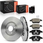 Frankberg 2x disques de frein 4x plaquettes de frein essieu avant pour peugeot 208 i 3008 grand monospace ...