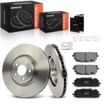 Frankberg 2x disques de frein 4x plaquettes de frein essieu avant pour vw touareg audi a4 a5 a6 a7 a8 ...