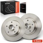 Frankberg 2x disques de frein essieu arrire pour renault fluence l3 grand scnic iii jz0 / 1 anne ds ...