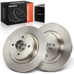 Frankberg 2x disques de frein essieu arri�re pour renault grand sc�nic ii jm0 / 1 1. 5l 1. 6l 1. 9l 2. ...