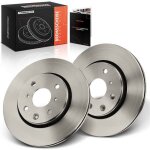 Frankberg 2x disques de frein essieu avant pour citro�n c1 ii peugeot 107 108 toyota aygo camion / compact ...