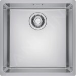 �vier de cuisine - franke - mrx 110 - 40 - inox - 440x440 mm - 1 bac - sous plan