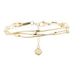 Freddy fj - 20040 bracelet orbital pour femmes pendentifs de bracelet en acier inoxydable hypoallergnique ...