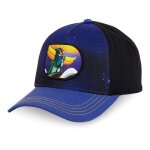 Freegun casquette baseball goldorak homme - baseball - bleu noir jaune - visire arrondie