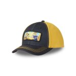 Freegun casquette dragon ball z goku vs vegeta homme - baseball - noir jaune gris - visire arrondie
