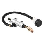 Frein  pied arrire hydraulique matre - cylindre pompe rservoir argent pour moto dirt bike atv - che ...