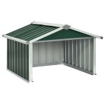 @french abri grande espace - top ventes - abri tondeuse robot de jardin 92 x 97 x 63cm acier galvanis� ...