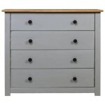 @french buffet bahut - top ventes - commode armoire lat�rale gris 80 x 40 x 73cm pin assortiment panama ...