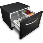 Frigo tiroir camping car - smad - 50 l - 12v 220v - pour maison caravane fourgonr�frig�rateur � tiroir ...