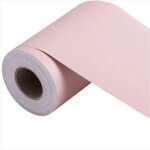 Frise murale adhesive - dcorative - rose - 10cm x 500cm - pvc - adhsive