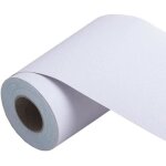 Frise murale adhesive - dcorative - pvc - 20cm x 500cm - blanc - adhsive blanc blanc papier peint