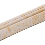 Frise de papier peint autocollant mural 3d autocollante bordure de fond pour salon plinthe ligne souple ...