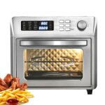 Friteuse � air 1600 w four � air chaud avec affichage led et 10 fonctions grand four �lectrique sans ...
