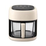 Friteuse à air de 45 litres et 1400 watts avec 8 programmes pratiques darrêt automatique Friteuse à air de 45 litres et 1400 watts avec 8 programmes pratiques darrêt automatique