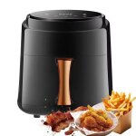 Friteuse  air 8l - cran tactile led - friteuse  air sans huile - 6rglages automatiques - 1400w - ...
