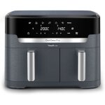 Friteuse � air double xxl 2 tiroirs jusqu?� 10 personnesair fryer grande capacit� 7 programmes pr�d�finiscuiss ...