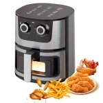 Friteuse air sans huile de 7l - 1400 watts - four  air chaud multifonction - 6 modes de cuisson thermostat ...