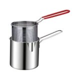 Friteuse avec crpine chauffage par induction et gaz petite friteuse domestique