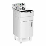 Friteuse electrique 13 litres 5 000 watts robinet de vidange zone froide sur armoire professionnelle ...
