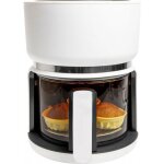 Friteuse electrique - 4swiss - abb - g24 pure glass - 12 modes de cuisson - 3 litres - 1200 w