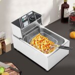 Friteuse Électrique monocylindre - friteuse Électrique 6l - friteuse Électrique commerciale avec panier ... Friteuse Électrique monocylindre - friteuse Électrique 6l - friteuse Électrique commerciale avec panier ...