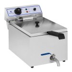 Friteuse �lectrique professionnelle restaurant 1 x 17 litres appropri�e pour le poisson 14 0001778