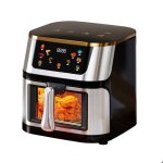Friteuse sans huile 12l air fryer avec 10 fonctions 2800w friteuse à air chaud friteuse electrique avec ... Friteuse sans huile 12l air fryer avec 10 fonctions 2800w friteuse à air chaud friteuse electrique avec ...