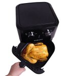 Friteuse sans huile 8l avec 6 programmes - 2000w - air fryer temprature rglable friteuse 8l 1 tiroir ...