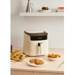 Friteuse sans huile - air fryer pro large - 62l - cran tactile - 8 programmes automatiques