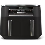 Friteuse sans huile ninja - foodi af200eu - capacit� 76l - double cuve - 4 programmes de cuisson - 2400w ...