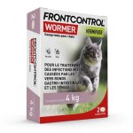 Front control wormer vermifuge chat 2 comprimés Front control wormer vermifuge chat 2 comprimés