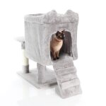 Fudajo arbre  chat gris clair