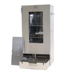 Fumeur eurocatch - magnum - 81x44x28cm - incl. thermomtre - crochets  fume - grilles inox - trs complet ...