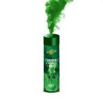 Fumig�nes a main 1 minute couleur vert - d�clenchement � goupille dur�e 60 secondes