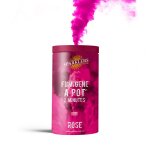 Fumig�ne en pot 2 minutes couleur rose - allumage � m�che dur�e 120 secondes
