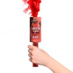 Fumig�ne torche a main 45 secondes couleur rose - d�clenchement � m�che dur�e 45 sec