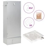 Fumoir  four bbq - non spcifi - acier galvanis - gnrateur de fume froide - 490 g - argent