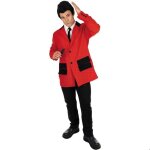Fun shack costume années 50 homme déguisement rockabilly teddy tenue vintage carnaval homme Fun shack costume années 50 homme déguisement rockabilly teddy tenue vintage carnaval homme