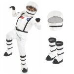 Fun shack costume astronaute enfant d�guisement cosmonaute gar�on tenue spatiale halloween 2025 l