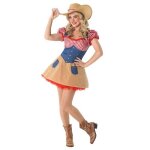 Fun shack costume cowgirl femme dguisement western femme tenue cowboy adulte xl