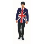 Fun shack costume homme dguisement rock star annes 90 robe union jack anglais carnaval homme