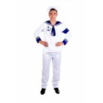 Fun shack costume marin homme tenue de marin pour carnaval d�guisement homme th�me nautique