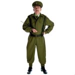 Fun shack costume soldat homme dguisement militaire adulte tenue carnaval militaire homme